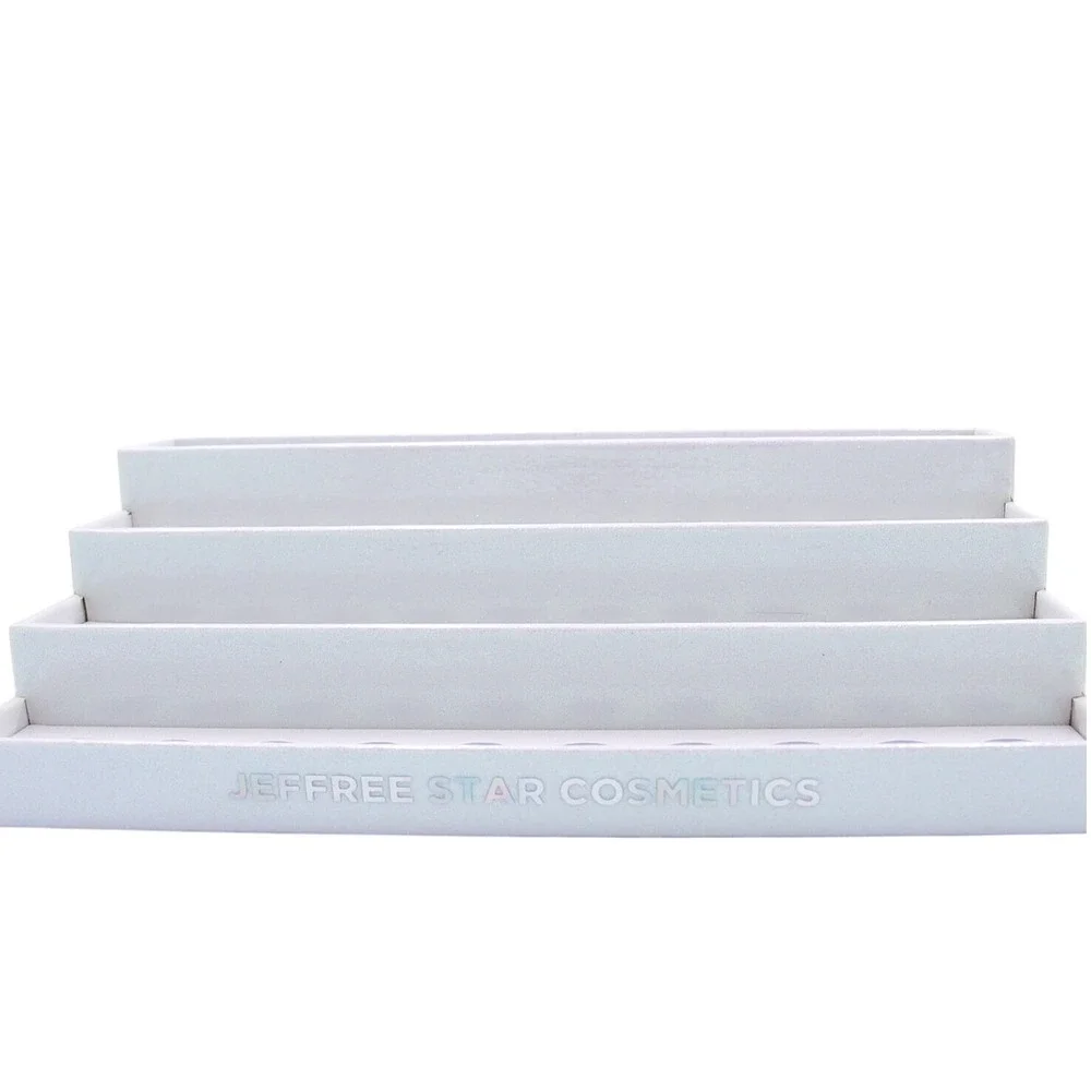 Jeffree Star - White‎ Glitter Velour Liquid Lipstick Display
